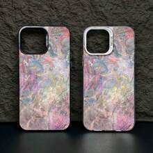 Mermaid Mobile Phone Case, Designed With Colorful Ocean Creatures And Shimmering Pearls, Suitable For IPhone 16, 15, 14, 13, 12 And 11 Pro Models, Made Of TPU Material, And Provides Shockproof Protection. Perfect For Family, Friends, Children, Birthdays, Spring, Holidays, Boyfriends, Girlfriends, And Valentine's Day Gifts. - màu đen - Xem 5