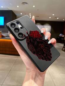 Nuevo estuche de teléfono con agarre suave de TPU, a prueba de golpes, con acabado mate y diseño de corazón. Resistente a arañazos y huellas dactilares, con protección para la lente de la cámara. Compatible con teléfonos Apple, Samsung, Xiaomi, Oppo y Vivo.