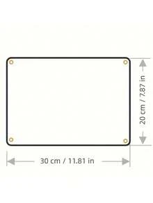 8x12 Inches Personalized Vintage Metal Bar Sign With Welcoming Text, Customized Metal Hanging Decor For Home And Tavern, Universal Holiday Decoration, No Battery Required,Chic Design - Multicolor 2 - View 2