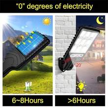 Solar Outdoor Street Light - Barricade Light Wall Light 108COB High Brightness LED Solar Garden Light! 2000 Lumens Waterproof Spotlight Garage Wall Anti-Theft Lighting Intelligent Human Body Sensor +3 Levels Dimming Mode - Solar Outdoor Lights