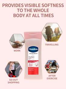 1 Bottle 100ml Vaseline Fruit Acid Body Lotion, Exfoliating, Brightening, Moisturizing. Compound Fruit Acid + Ceramide, Gentle Exfoliating And Nourishing Body Cream For Rough, Bumpy Skin - Body Lotion 100ml Fruit Acid - View 5