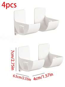 4 pièces Support de sac poubelle ajustable sans espace, support de rangement de cuisine pour film alimentaire, parapluie, rouleau à pâtisserie, porte-film étirable, organiseur de cuisine, rangement et organisation de cuisine, outils de cuisine, cadeau de fête des mères pour maman
