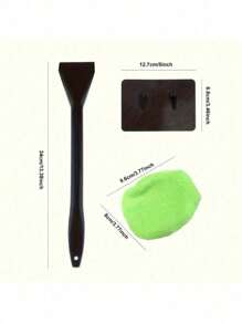 New 1Pcs Long-Handled Car Windshield Cleaner - An Easy-To-Use Wiping Tool For Cleaning And Protecting Your Windshield - Car Windshield Brush