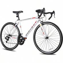 WEIZE Road Bike, 700C Wheel City, 14 Speed Drop Bar, Racing Adult Bike With Caliper Brakes, High-Carbon Steel Hybrid Bikes, Urban Adult Men And Women - White - View 13