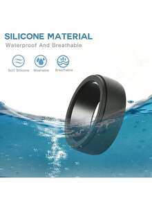 Universelle Silikonschutzhülle kompatibel mit Samsung Galaxy Ring und Oura Ring Gen3, wasserdicht, staubdicht, fingerabdruckfest, kratzfest, stoßfest 360° Rundum-Schutz Silikonhülle, weiches Silikonmaterial, modisch, mehrere Farboptionen, tolles Geschenk