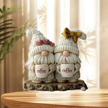 1 Stück glamouröse Acryl Kobold Kaffeetisch Dekoration - für Büro, Schlafzimmer, Wohnzimmer - perfekt für Geburtstage, Jahrestage, Valentinstag, Weihnachten, Erntedankfest, Muttertag & Vatertag, Klassiker, Dekorationen, Geschenke