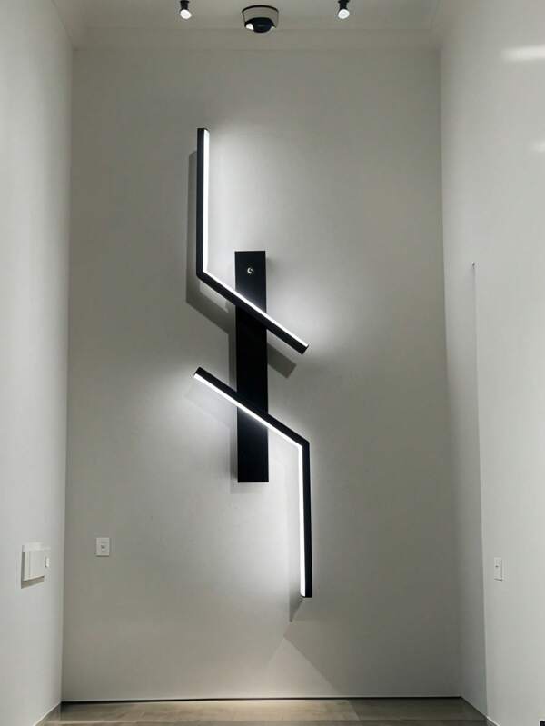 Lampe murale rechargeable LED USB, sans perçage ni câblage nécessaire, décoration de lampe murale minimaliste, lampe murale rechargeable à variation tactile [60/80 cm, 4 000 mAh] convenant pour le salon, la salle à manger, le café, le bureau moderne, la chambre à coucher, l'éclairage mural intérieur