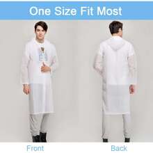 2PCS Poncho Waterproof Adult, Unisex Raincoat, Rain Coat, Rain Coat For Women, Rain Coat For Men, Rain Jacket, Portable Raincoat, Rain Coat For Women, Rain Poncho Waterproof With Hoods And Sleeves, Raincoat For Women,Windproof, Quick-Dry, And Breathable, Reusable Rain Resistant Poncho For Camping, Emergency Situations, Cycling, Travel, Hiking Travel, Outdoor Adventures, Amusement Park,Theme Park, Festival