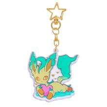 pocket monsters Accessoires Pokémon - Porte-clés en acrylique Eevee 9 formes, charmant pendentif de sac à dos, bijoux DIY pour femmes, accessoires de voiture, breloques de sac, sacs d'école, lettre de dessin animé