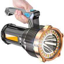 Super Bright 22000000LM LED Flashlight High Powered Torch USB Rechargeable Lamp