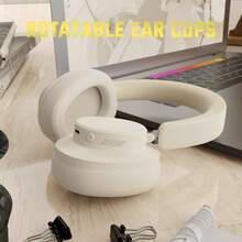 Tai nghe không dây chống ồn trùm đầu ATTACK SHARK G500, Tai nghe chơi game Bluetooth ANC kèm cáp âm thanh BT 5.3/3.5mm, Thời gian phát 20 giờ, Âm thanh nổi Hifi, Âm trầm sâu, Micrô tích hợp cho PC, Điện thoại thông minh - Nhiều màu - Xem 7