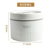 Cutie de prânz Bento din oțel inoxidabil cu 4 straturi, capacitate mare, cu capac și geantă, recipient încălzitor potrivit pentru cuptorul cu microunde, 1 set cutie de prânz termică reutilizabilă, etanșă, pentru adulți/studenți/angajați la birou/picnicuri și camping, potrivită pentru supă/mâncare/fructe