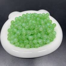 新款50-100颗魔力星空细闪树脂珠8-10mm圆形石珠水晶散珠光滑间隔珠手链串珠饰品制作DIY友谊手链项链耳环工艺品 - 彩色 - 查看 39