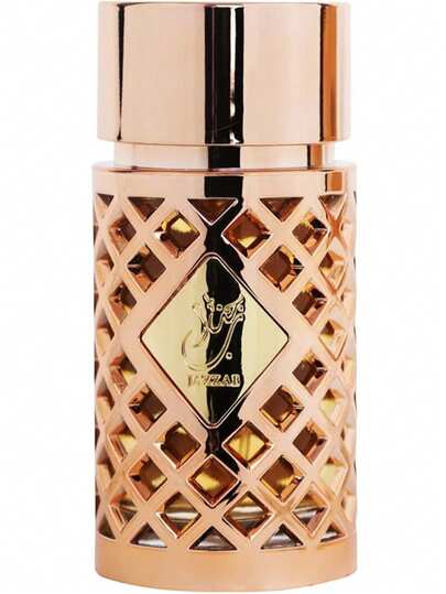 Lattafa Jazzab Gold 100ml Rose Gold Arabic Perfume Rose Woody Amber Oud EDP Dubai Fragrance Spray