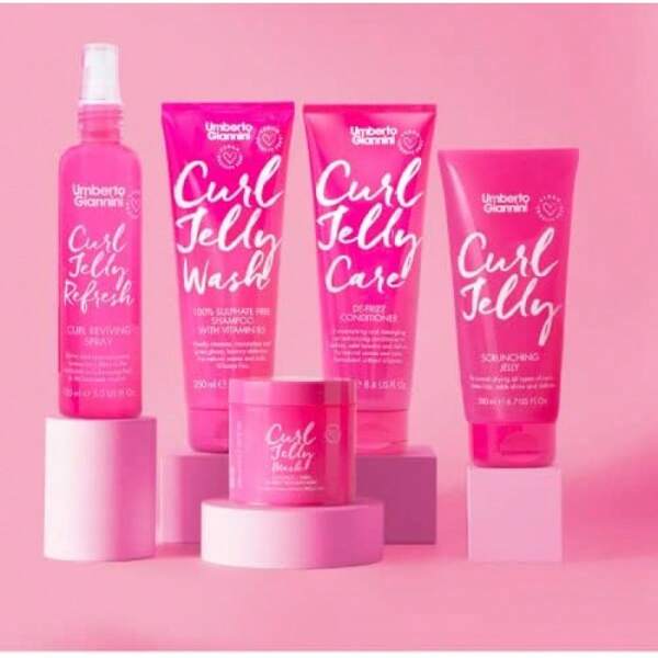 Giannini Curl Jelly Scrunching Jelly & Creme De Curl Control Cream Duo For Curly Or Wavy Hair  Vegan & Cruelty Free  2 Pack820613