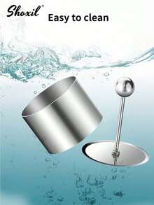 shoxil 1 件 304 不锈钢寿司和烘焙模具 - 多用途厨房工具，适用于冷盘、蛋糕和寿司制作 | 专业级，适用于家庭厨房、餐厅和面包店