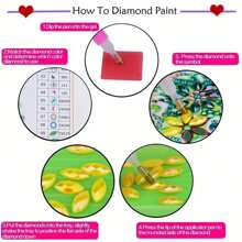 5D Special Shape Crystal Diamond DIY Diamond Painting Kit - Snowy Forest Owl Family Partial Drill Mosaic Art Canvas, Suitable For Frameless Wall Decor