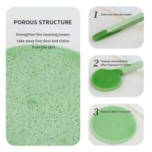 60/36/12pcs Compressed Facial Sponge Soft Clean Makeup Removal Exfoliation,Portable Disposable Round Sponge Absorbs Water And Expands,Summer Travel Essentials,Summer Solstice ,Suitable For Beauticians Spa,Washing,Skincare,For Family,Hotel,High Toughness Travel,One Pack Of 12pcs,5 Colors Available,Green, Blue, Pink, Purple, Yellow - Multicolor - View 2