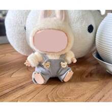 Premium Handmade Clothes For Labu Dolls | Adjustable Kawaii Outfits For Collectibles | Stylish Fashion For Holidays(No Doll)