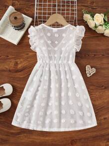 Cubre traje de baño de estilo vacacional blanco para niñas, ligero y cómodo para nadar, fiestas, salidas. Adecuado para combinarlo con trajes de baño u otras prendas en verano