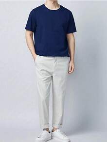 Men T-Shirts & Tanks - 藏蓝色 - 查看 3