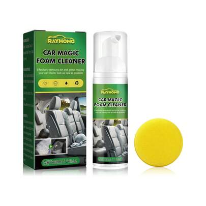 Car Foam Cleaner Interior Seat Dashboard Cleaning Yellow Stain Refurbishment Maintenance Cleaner