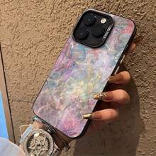 Mermaid Mobile Phone Case, Designed With Colorful Ocean Creatures And Shimmering Pearls, Suitable For IPhone 16, 15, 14, 13, 12 And 11 Pro Models, Made Of TPU Material, And Provides Shockproof Protection. Perfect For Family, Friends, Children, Birthdays, Spring, Holidays, Boyfriends, Girlfriends, And Valentine's Day Gifts. - White - View 2