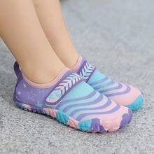 Shoes Barefoot Aqua Socks Outdoor Indoor Quick Dry Sandals Lightweight Slip On Walking Sneakers Beach Pool Swim (Little/Big) - 紫色 - 查看 6