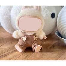 Premium Handmade Clothes For Labu Dolls | Adjustable Kawaii Outfits For Collectibles | Stylish Fashion For Holidays(No Doll)