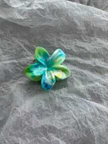3/4/6/8 Stücke Gänseblümchen Haarspangen, geeignet für Frauen - marmorierter wellenförmiger Blumendesign - Pferdeschwanz Spangen - Süßer & niedlicher Stil - geeignet für den täglichen Gebrauch, Weihnachten, Urlaubsreise am Strand