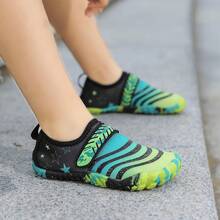 Shoes Barefoot Aqua Socks Outdoor Indoor Quick Dry Sandals Lightweight Slip On Walking Sneakers Beach Pool Swim (Little/Big) - 黑色 - 查看 6