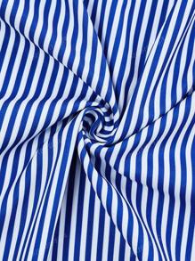 BIUBIU Vestido holgado de talla grande para mujer con cuello en V con volantes, mangas cortas, estampado geométrico, para uso diario, vacaciones y comodidad (patrón aleatorio)