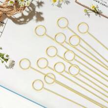 20/40 Stücke Blumen Kartenhalter Picks Metall Draht Platzkarten Halter Bilderhalter Foto Steckklemme Blumen Picks für Hochzeit Party