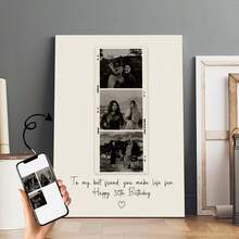 1 Tranh Canvas In Ảnh Theo Yêu Cầu, Tải Ảnh và Văn Bản Để Tùy Chỉnh, Tranh Treo Tường Cá Nhân Hóa, Món Quà Sinh Nhật Hoàn Hảo, Phong Cách Cổ Điển, Thích Hợp Để Trang Trí Phòng Khách, Phòng Ngủ và Hành Lang, Là Vật Trang Trí Nhà Lý Tưởng, Có Khung Tùy Chọn, Kỷ Vật Đáng Nhớ, Quà Tặng Trang Trí Phòng, Quà Sinh Nhật Tùy Chỉnh Cho Bạn Thân - Nhiều màu - Xem 10