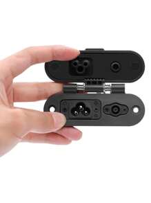 GLDYTIMES Electric Scooter Charging Base Charging Port For Segway Ninebot Max G30 E-Scooter, Charging Port Dustproof Plug Case