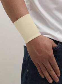 Zhenyanyouyun 1pair Summer Icy Silk Wristbands, Thin Sports Wristband, Breathable Fashionable Cover-Up For Scars/Tattoos Sleeves Cover Arms