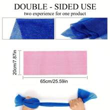 1/3/5pcs Exfoliating African Net Bath Sponge Bath Towel Nylon Bath Towel Bath Towel For Daily Skin Smoothing And Scrubbing
