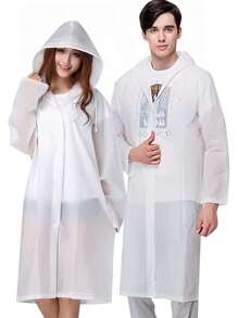 2PCS Poncho Waterproof Adult, Unisex Raincoat, Rain Coat, Rain Coat For Women, Rain Coat For Men, Rain Jacket, Portable Raincoat, Rain Coat For Women, Rain Poncho Waterproof With Hoods And Sleeves, Raincoat For Women,Windproof, Quick-Dry, And Breathable, Reusable Rain Resistant Poncho For Camping, Emergency Situations, Cycling, Travel, Hiking Travel, Outdoor Adventures, Amusement Park,Theme Park, Festival