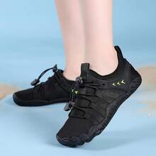Shoes Barefoot Aqua Socks Outdoor Indoor Quick Dry Sandals Lightweight Slip On Walking Sneakers Beach Pool Swim (Little/Big) - 9-black - 查看 9