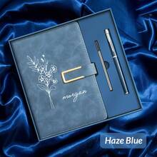 定制姓名PU皮笔记本 - 个性化旅行/教师/教会笔记本，仿皮硬面日记本，毕业/母亲节/父亲节/教师节/周年纪念礼物，学习用品，返校季，多功能，装饰性，可重复使用，现代，多彩，可爱，复古，卡通，卡哇伊，定制，个性化，独特，定制，员工，客户，学生，商务/工作/办公，学校，办公及学校用品，圣诞装饰，本地，节日日历