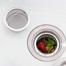 Kitchen Dishwasher Filter Cage Lifting Net Leaking Tank Basket Washing Basin Sewer Garbage Anti-Blocking Filter