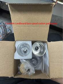 1pc 12OZ/350ML Mouthwash Dispenser, Coffee Syrup Bottle, Soy Sauce Vinegar Bottle, Bathroom Glass Mouthwash Rinser With Stainless Steel & Bamboo Sprout, Reusable Mouthwash Cup, Bamboo Tray And Stickers - Multicolor - View 5