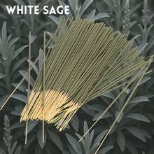 20/50/126pcs White Sage Smudge Sticks, 8.66 Inches, Refreshing Air, Suitable For Yoga & Meditation, Purify Spiri, Eliminate Negative Energy