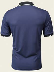 5 Stücke Herren Golfbekleidung POLO Hemd Kurzarm T-Shirt Polo Hemd Sport Lässig Outdoor Sport Polo Hemd, Herren Polo, Herren T-Shirt, einfarbige, alltagstaugliche klassische Farben, Fitness-Training, Basketball, Fußball, Rugby, Golfbekleidung
