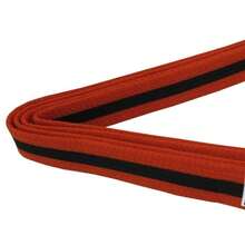 Amber Fight Gear Premium Karate Belt, 100% Cotton Canvas Martial Arts Belt For Karate, Taekwondo & Judo