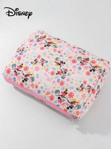 Disney 官方授权米奇米妮卡通设计大容量收纳包，卡通洗漱包，学生创意化妆旅行收纳包，迷你手提包兼手机袋，可爱卡通人物大容量化妆品护肤品收纳包，圣诞节、万圣节、生日惊喜礼物，送给家人朋友，史迪奇爱好者 - 彩色 - 查看 6