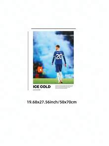 1 tấm Poster chính thức của Cole Palmer Chelsea FC năm 2025, Tranh trang trí tường bóng đá không khung cho ký túc xá/quán bar thể thao, Quà tặng cho người hâm mộ bóng đá & Trang trí hang động dành cho nam giới (Tranh dán tường bóng đá) - Nhiều màu - Xem 11