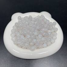 新款50-100颗魔力星空细闪树脂珠8-10mm圆形石珠水晶散珠光滑间隔珠手链串珠饰品制作DIY友谊手链项链耳环工艺品 - 彩色 - 查看 41