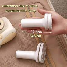 1pc Best Selling New Model 2025 White Travel Retractable Clothes Drying Rack, Foldable Multi-Function Balcony Drying Stand For Hotel/Home, Portable Extendable Laundry Hanger
