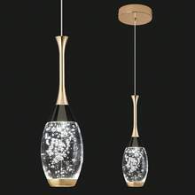 YQYYFC Modern Black Gold Pendant Light Dimmable LED Ceiling Light Fixtures Mini Teardrop Crystal Pendant Lighting For Kitchen Island Bedroom Hallway Entryway (3-Pack) - BlackGold - View 8